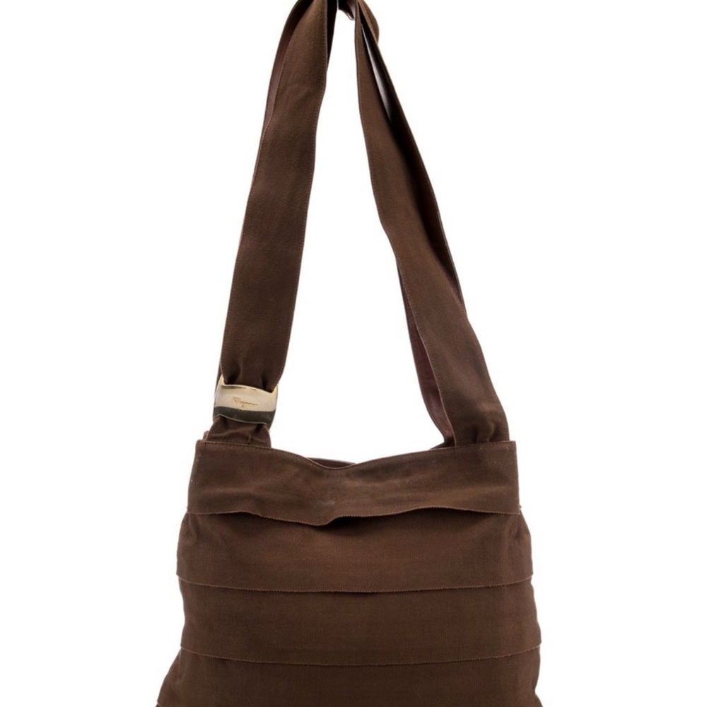 Ferragamo Brown Shoulder Bag - Picture 11 of 13